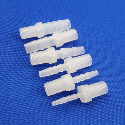 5~100pcs G1/8 male thread to 2.8~9.5mm Hose Straight Connector irrigation soft Pagoda Joints Aquarium Pipe Fish Tank Adapter