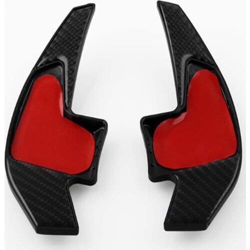Car Accessories Steering Wheel Modified Carbon Fiber Shift Paddles For BMW 6 Series 11-13