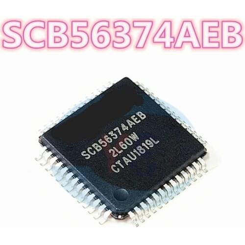 Free shipping: 10PCS-50PCS SCB56374AEB SCB56374A SCB56374 56374 QFP-52 Car Audio Car audio amplifier main control chip CPU