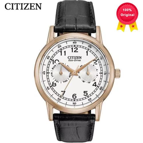 Гражданин Men's Watch With Leather Strap