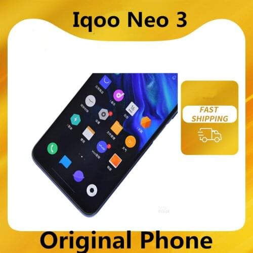 VIVO iQOO Neo 3 5G Gaming Phone 6.57 inch 144Hz Snapdragon 865 Fingerprint ID Reverse Charge NFC Wi-Fi 6 Google Play Cell phone