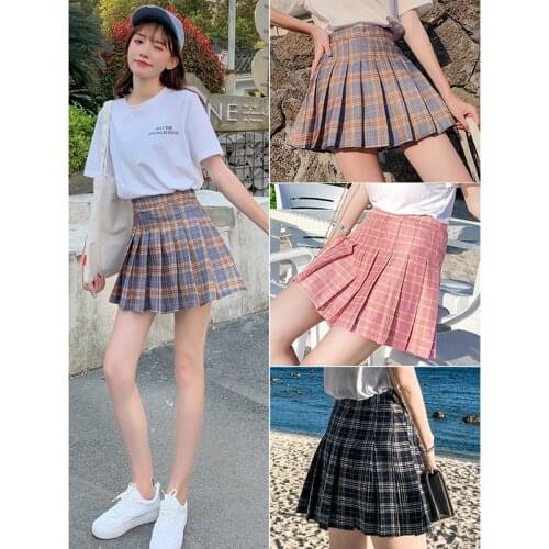 Женские юбки в складку Lancifolium China At AliExpress