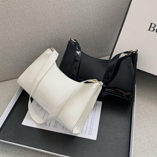Summer New Style Womens Bag Fashion Western Style Zipper Shoulder Bag Simple Temperament Pure Color Handbags for Women 2021