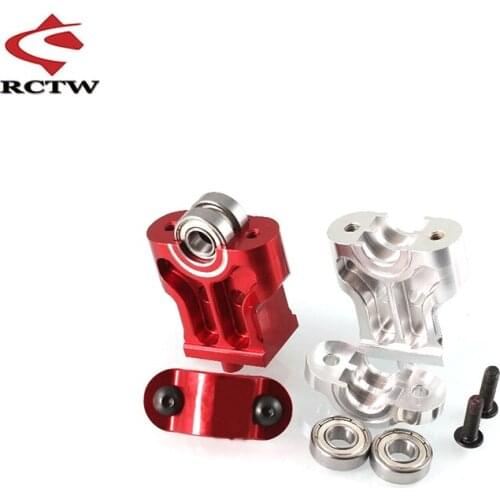 CNC Metal Front Rear Support Bracket &Front Top Chassis Brace &Rear Center Drive Shaft Mount for 1/5 GTB Racing Losi 5ive-T DBXL