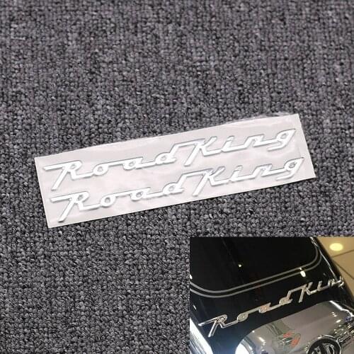 Motorcycle Sticker 110th Anniversary Classic 3D Motorbike Decals Fender Emblem Badge For Harley Davidson Road King FLHRC