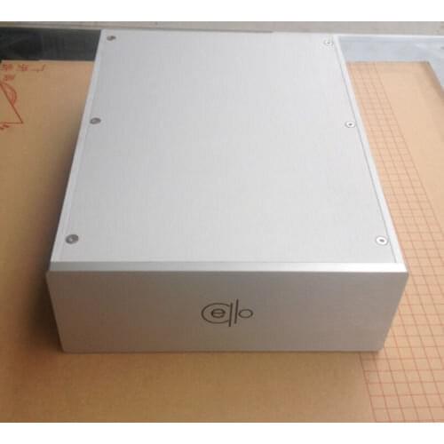 Latest Cello full aluminum 2309B silver/black amplifier chassis