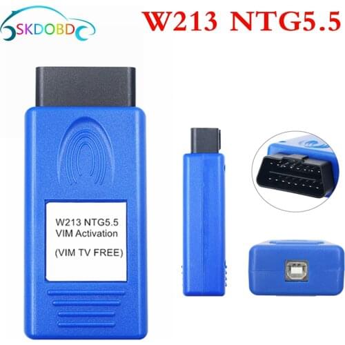 Newest for E-Class W213 NTG5.5 Video In Motion TV Free OBD2 VIM Activator for Mercede Benz W213NTG5.5 Wireless OBD Tool