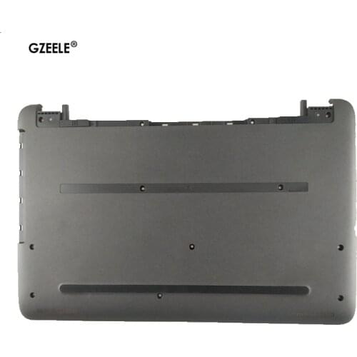 GZEELE New laptop bottom case cover for HP 15-AC 15-AF 15-aco68tx TPN-C125 15-AY 15Q-AJ 15-BA 250-G4 255-G4 256-G4 lower case
