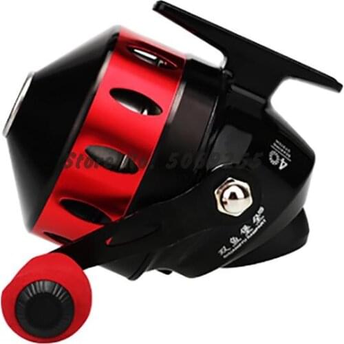 TR35/TB35 Slingshot Fishing Reel 3+1 BB Metal Closed Wheel Speed Ratio 4.3:1 Outdoor Hunting Catapult 5#PE Line 75M