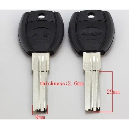 Locksmith Supplies B324 Double Groove Key Blank House Door Blank Keys[20pcs/lot]