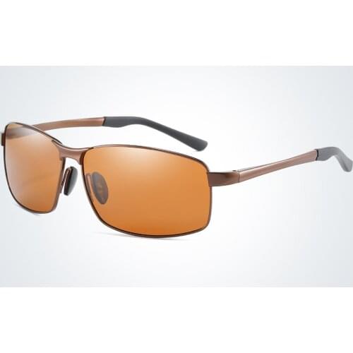 Al-mg Alloy Frame Men Women Polarized Sun Glasses Polarized Mirror Minus Myopia Sunglasses Custom Made Lens -1 to -6