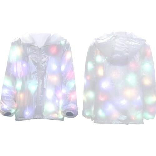 Sunscreen Luminous Costume Clothes Jacke Coat cosplay