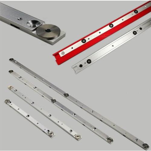 30/45 Type Universal Aluminium Alloy T-track Slot Slider Miter Bar Slider Table Saw Miter Gauge Rod DIY Woodworking Tools
