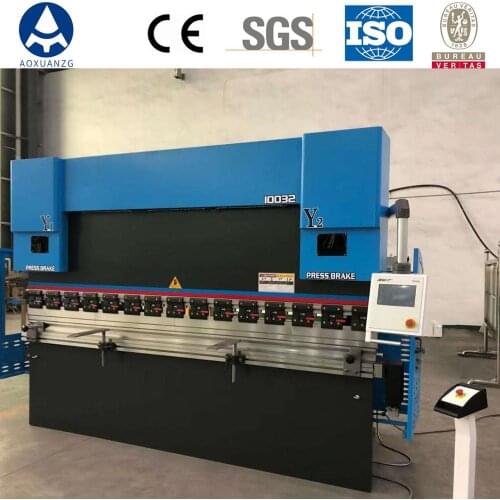 WC67Y/K-63T/2500 Sheet Metal CNC Servo Press Brake Machine/Plate Bending Machine
