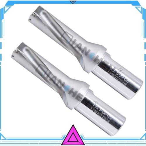 25.5mm -32mm 4D WC05 WC06 SP07 SP09 Drill Type For Wcmt Spmg Insert U Drilling Shallow Hole,indexable insert drills,u drills