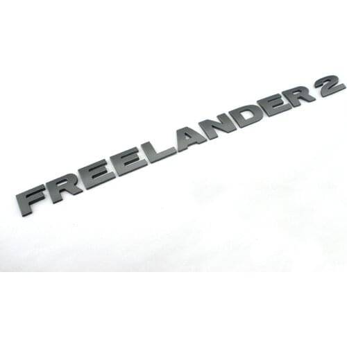 3D letter sticker car emblem badge rear trunk sign LR2 for freelander 2 decor