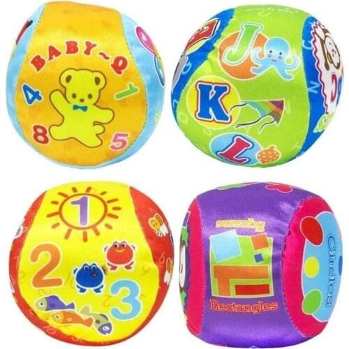 4 pcs Soft Educational Ball