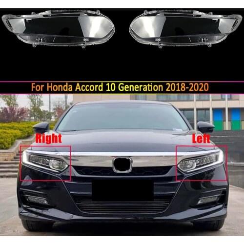 Car Headlamp Lens For Honda Accord 10 Generation 2018 2019 2020 Car Headlight Headlamp Lens Auto Shell Cover