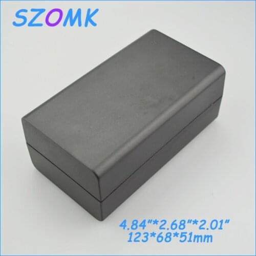 2 pieces a lot,abs instrument case 123*68*51mm 4.84*2.68*2inch plastic electronics enclosures