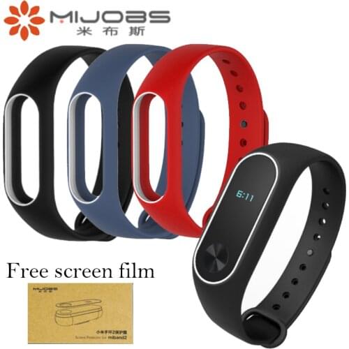 Colorful Silicone Wrist For Xiaomi Mi band 2 Strap Colorful Strap Wristband Replacement Smart Band Accessories For Mi Band 2