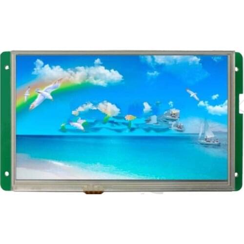 DMT80480L070_01W 7 inch serial port command screen music player