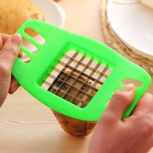 Dropship Mutilfunctional Poatato Cutler French Fry Potato Cut Cutte Kitchen Gadgets Vegetable Fruit Slicer Chopper Cipper