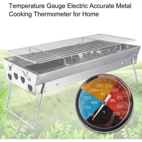 Temperature Gauge Electric Accurate Metal Cooking Thermometer for Home