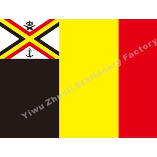 Belgium Minister Defence (1959-1973) Flag 150X90cm (3x5FT) 120g 100D Polyester Double Stitched Free Shipping