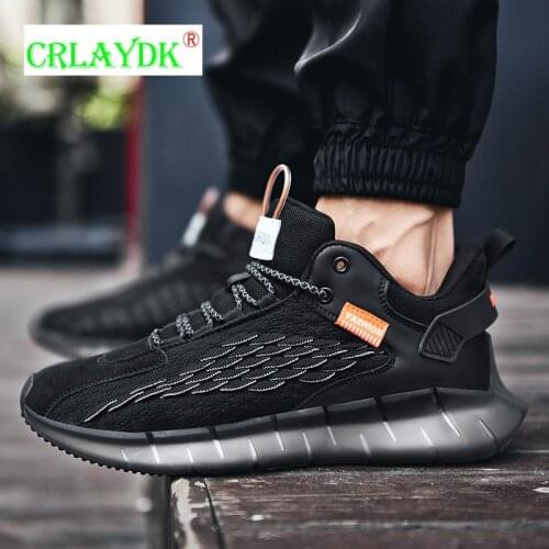 CRLAYDK 2021 New Mens Casual Sneakers Mesh Breathable Running Shoes Walking Basketaball Tennis Comfortable Boys Sports Running