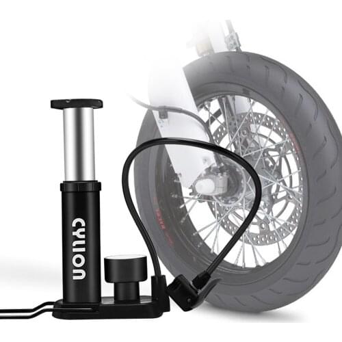 Mini motorcycle Bicycle Tire Pump Foot Portable Air Pump Compressor Digital For Yamaha t max 530 XP500 XP530 xp 530 500 YZ80