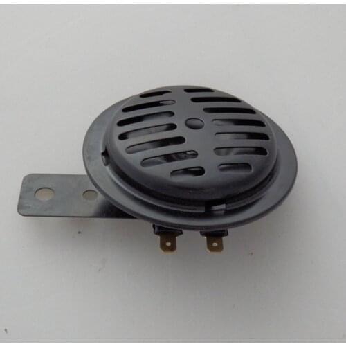 2016 new Free shipping HaoGuang motorcycle horn 90MM BLACK net Good quality DC12V 1.5A 105dB siren for Motorbike Mini Chopper