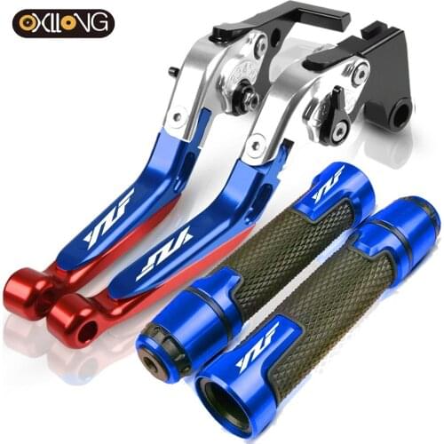 For Yamaha YZF R6 YZF-R6 YZFR6 1999 2000 2001 2002 2003 2004 Motorcycle Accessories Brake Clutch Levers Handlebar Grips ends