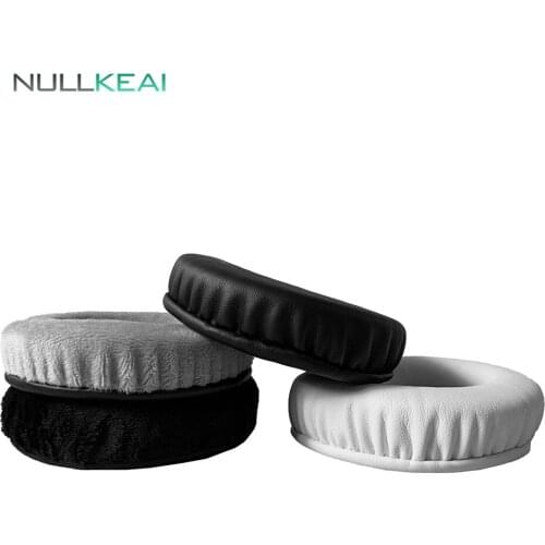 NULLKEAI Replacement Parts Earpads For Creative Sound Blaster EVO ZX Wireless Headphones Earmuff Cover Cushion Cups