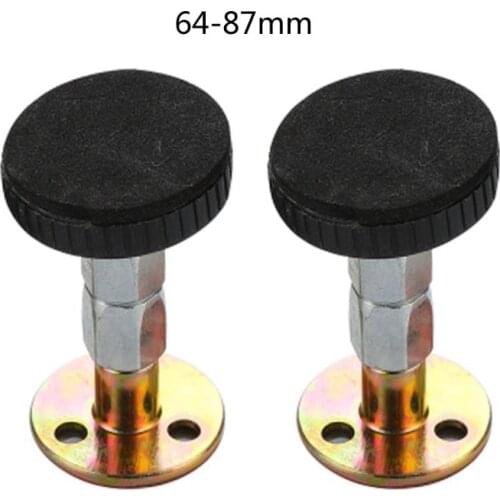 H7JB 2Pcs Bed Stabilizer Furniture Fixed Bracket Adjustable Wall Stabilizer Self-adhesive Door Stopper Anti-shake Hardware
