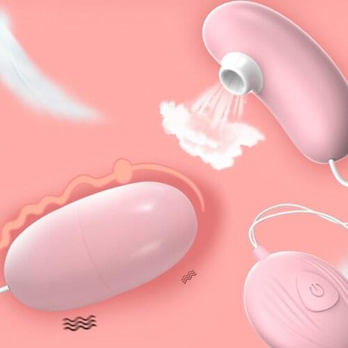 Vibrating Egg Clitoral Stimulator Masturbation Tongue Suck Nipples Sucking Vagina Massage Vibrating egg Sex Toys For Women