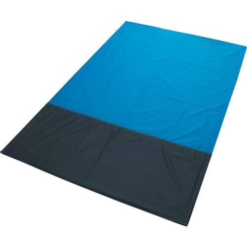 Waterproof Pocket Beach Blanket Folding Camping Mat Mattress Portable Lightweight Mat Outdoor Picnic Mat Sand Beach Mats Pad