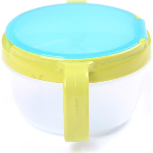 1 Pc Infants Kid 360 Rotate Spill-Proof Bowl Dishes Tableware Baby Snack Bowl Food Container