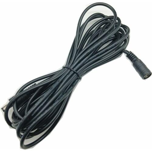 10m 5m 3M 2m 1m 5.5 x 2.1mm DC Power connector Jack Adapter lead cord 12v cable DC female Male extension external Plug