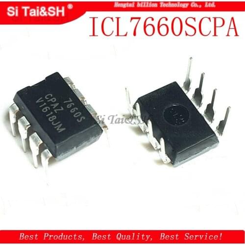 10pcs/lot ICL7660SCPA ICL7660S 7660 line DIP8 original authentic