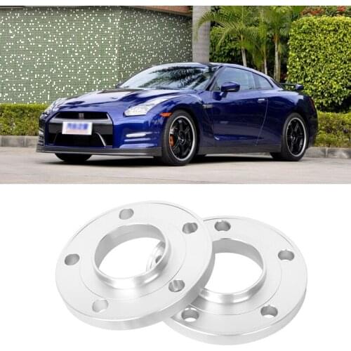 2PCS 5x114.3 66.1CB Aluminum Centric Wheel Spacers Tire Adapters Rims Flange Hubs For Nissan Series
