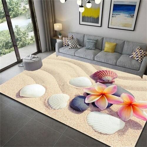 3D stone carpet printing soft large carpet room door mat corridor non-slip kitchen mat large floor mat can be customized