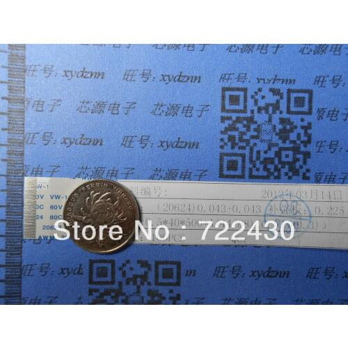 40PIN, FFC/TTL flat line, soft wire, spacing of 0.5MM, 500mm FFC TYPE A, Flexible Flat Cable ROHS
