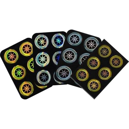 6pcs Quantum Shield Sticker Mobile Phone Sticker For Cell Phone Anti Radiation Protection Anti-Radiation Phone Stickers