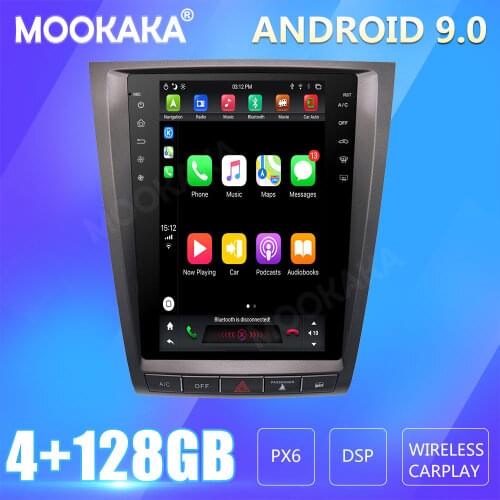 For Lexus GS GS300 GS460 GS350 2004-2012 Car Radio Screen GPS Navigation 128GB Android CARPLAY Multimedia Player Audio