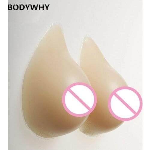Shape Silicone Fake Breast Forms Crossdresser Transgender A To F Cup Bra Pads Pushup Bras Strapless Push Up Top Selling Product