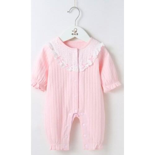 Baby Cloth Rompers 2021 Korean Romper Childrens Clothing Baby Girl Spring Clothes Newborn Baby Clothes