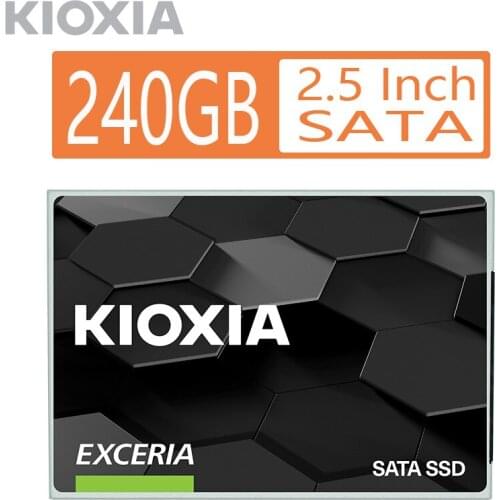 KIOXIA SSD Solid State Drive Disk 240GB 2.5" Internal TC10 SATA III 6.0Gb/s HDD for Notebook Laptop Computer PC