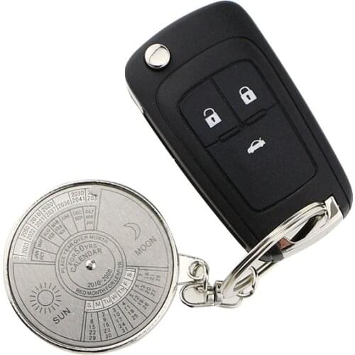 Color My Life Calendar Key Chain Ring Holder Rings Case for Ford Focus 2 3 4 Fiesta Ecosport Mondeo Kuga Escape Explorer Everest