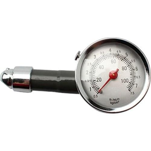 0-100 PSI Car Tire Pressure Gauge Manometer Mini Dial Automobile Truck Racing Air Pressure Meter Tester Car Diagnostic Tool
