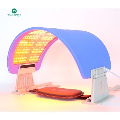 2021 New Product Face Skin Ems Beauty Instrument Pdt Led Photon Light Therapy Machine